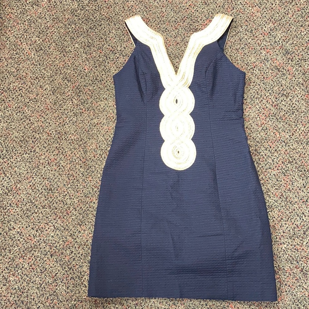 Lilly Pulitzer navy dress